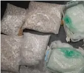  ??  ?? Mandrax tablets recovered by Southern Cape police on Friday 9 October.