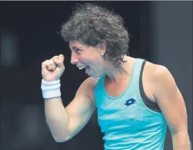  ?? FOTO: GETTY ?? Carla Suárez, por sexta vez en cuartos de un Grand Slam, tercera en Australia