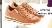  ?? ?? Amortyl trainers, £59