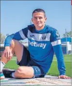  ??  ?? Sergi Palencia con el Leganés..