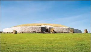  ??  ?? Newgrange: Shamanism is among a number of practices growing in popularity in Ireland.
