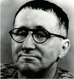  ??  ?? Die gepflegte Vornehmhei­t von Thomas Mann (rechts) war dem Materialis­ten Bertolt Brecht ein Gräuel.