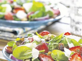  ??  ?? This flavour-packed salad can be served as a first course salad or alongside grilled pork, lamb or beef.