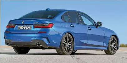  ??  ?? Deeply impressive ride and handling once again back up the 3 Series Ultimate Driving Machine claims.
