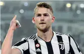  ?? (Afp) ?? Inquieto Matthijs De Ligt, 22 anni, potrebbe lasciare la Juventus