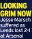  ?? ?? LOOKING GRIM NOW Jesse Marsch suffered as Leeds lost 2-1 at Arsenal