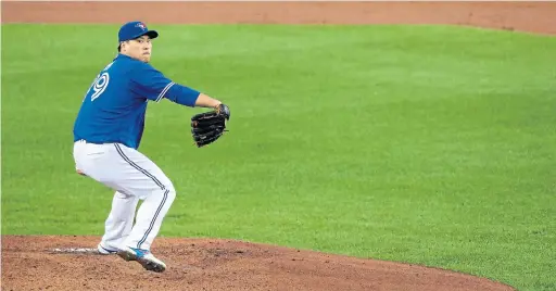  ?? TIMOTHY T LUDWIG GETTY IMAGES FILE PHOTO ?? The Blue Jays took advantage of a deep pool of high-end free-agent starters when they signed Hyun-Jin Ryu, knowing few would be available this off-season.