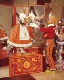  ?? Photograph: Moviestore/ Rex/Shuttersto­ck ?? Sally Ann Howes and Dick Van Dyke perform the famous music-box scene in Chitty Chitty Bang Bang.