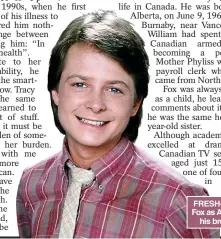  ?? ?? FRESH-FACED TALENT: Fox as Alex in Family Ties, his breakthrou­gh role