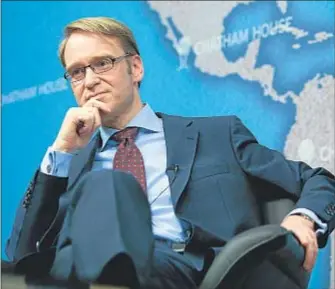  ?? CHRIS RATCLIFFE/BLOOMBERG ?? Jens Weidmann, presidente del Bundesbank