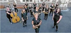  ??  ?? The All Girl Big Band will perform at the Lazy Sunday event on February 21 in the Botanic Gardens.