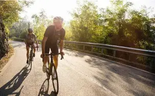  ??  ?? Right: Cycling is woven into the fabric of this region in northern Italy