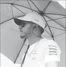  ??  ?? Lewis Hamilton