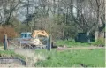  ?? ROBIN JONES ?? A view from April 18 shows the building, which has stood since mid-Victorian times, has now gone forever.