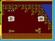  ??  ?? » [Master System] The janken battles are a memorable part of Miracle World, but Kotaro Hayashida retrospect­ively feels they slow the game down now.