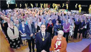  ??  ?? Happy couples The Golden Wedding celebratio­ns are usually a highlight of the year for South Lanarkshir­e Council