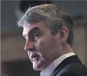  ?? CP PHOTO ?? Nova Scotia Premier Stephen McNeil is staying mum after a former staffer says the Liberals turned their back on her when she was assaulted by another party staffer - her partner.