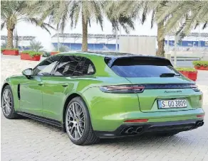  ??  ?? Don’t call the Sport Turismo a wagon around anyone from Porsche.