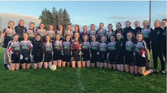  ??  ?? The Sligo U16 team who are Connacht champions.