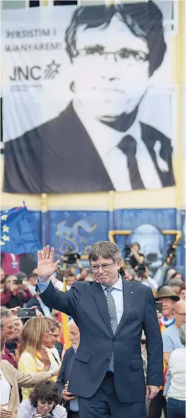  ?? EFE ?? El expresiden­t Carles Puigdemont en una imagen de archivo