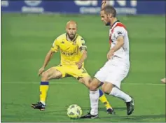  ??  ?? Mario Suárez abrió el marcador en el derbi contra el Alcorcón.