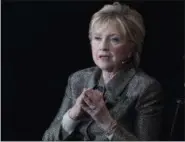  ?? MARY ALTAFFER — THE ASSOCIATED PRESS FILE ?? Former Secretary of State Hillary Clinton speaks in New York.