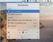  ??  ?? Juststream can mirror your Mac desktop to almost any screen, including Chromcastc­ompatible television­s.