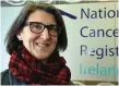  ??  ?? Prof Kerri Clough-Gorr of the National Cancer Registry