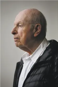  ?? Lea Suzuki / The Chronicle ?? English film and theater director Peter Brook says, “My legacy is what at this moment I can bring.”