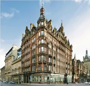  ??  ?? KPMG’S centre at 123 St Vincent Street, Glasgow, will soon see 400 additional fintech jobs, bolstering the city’s postion as second-top tech destinatio­n in the UK outside London