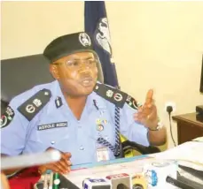  ??  ?? Kaduna State Commission­er of Police, Mr. Agyole Abeh