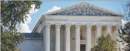  ?? Getty Images/tns ?? The United States Supreme Court during a warm autumn day on Oct. 22 in Washington, DC.