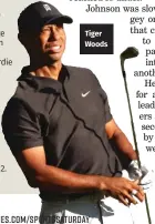  ??  ?? Tiger Woods