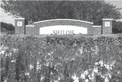  ?? Houston Chronicle via AP ?? n The Shiloh neighborho­od, where Bedford Forrest/Drive is located, is shown July 9 in Missouri City, Texas.