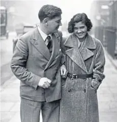  ??  ?? A young Jennie Lee, above and top left, and in her later years, top right. With Nye Bevan in 1934, above right.