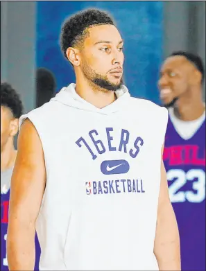  ?? Matt Rourke The Associated Press ?? Ben Simmons had determined he wasn’t going to find the support he needed anymore from the Philadelph­ia 76ers.