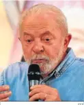  ?? EFE ?? Lula da Silva.