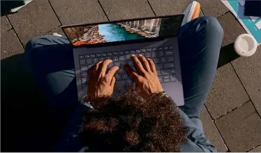  ??  ?? ABOVE If the world is your office, look at portable laptops that weigh less than 1.2kg