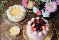  ?? COURTESY PHOTO ?? Mother's Day treats from Manresa Bread are available for preorder. Their very berry shortcake and Meyer lemon cheesecake­s can be purchased whole or by the slice at all five locations, including Campbell, Los Gatos, Palo Alto, Los Altos and Santa Cruz.