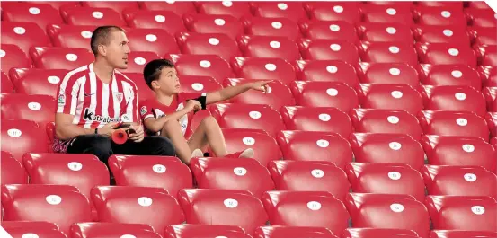  ?? FOTO: ATHLETIC ?? Las gradas de San Mamés podrían permanecer vacías en la Eurocopa. /