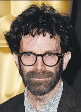  ?? MATT WINKELMEYE­R/GETTY ?? Charlie Kaufman, best known for his screenwrit­ing, is the author of the new novel “Antkind.”