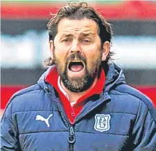  ??  ?? Dundee manager Paul Hartley .