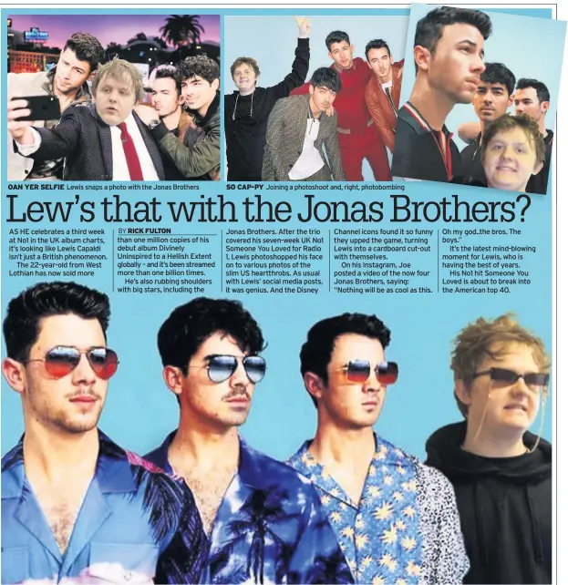 Lew's that with the Jonas Brothers? - PressReader