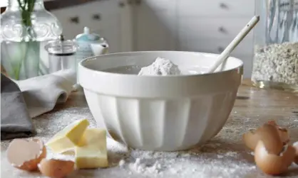  ?? Photograph: Debby Lewis-Harrison/Getty Images/Cultura RF ?? Flour in a mixing bowl.