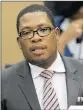  ??  ?? RESPONSIBI­LITY: MEC for Education Panyaza Lesufi