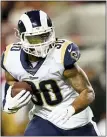  ?? TONY AVELAR — THE ASSOCIATED PRESS ?? Running back Todd Gurley signed a one-year deal with the Atlanta Falcons shortly after being cut by the Los Angeles Rams.