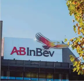  ??  ?? Anheuser-Busch InBev NV’s takeover bid of rival SABMiller still requires regulatory approval in China. Bloomberg pic