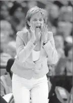  ?? By Chris Humphreys, US Presswire ?? Sanctioned: Baylor coach Kim Mulkey will be barred from off-campus recruiting in July.