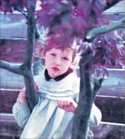  ??  ?? Emma Caldwell as a young girl. Her family have never given up hope that her killer will face justice