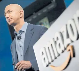  ??  ?? El número uno. Jeff Bezos es el hombre más rico del mundo.